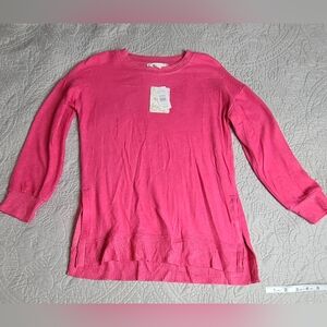 Moondance Girls Pink Super Soft Sweater, new with tags